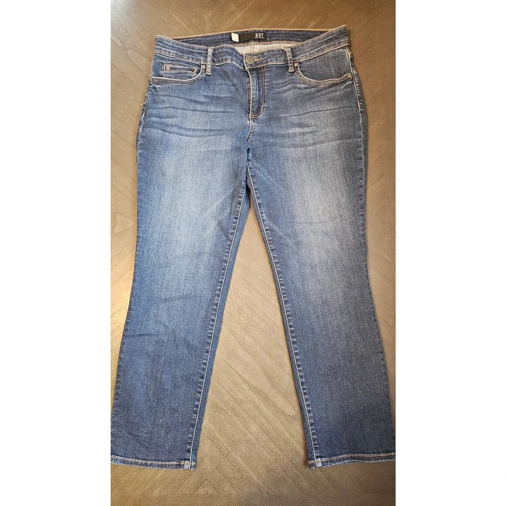 Kut‎ from Kloth Catherine Boyfriend size 10 petite jeans inseam 26